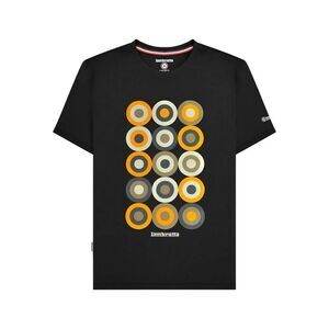 Lambretta Mens Mod Target T-Shirt / Black